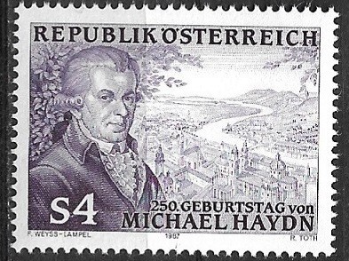 B2555 - Austria 1987 - Aniversari, neuzat,perfecta stare