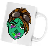 Cana alba personalizata &quot;Fortnite Ghoul Trooper&quot;, INOVATIX&reg;. 330ml, Oem