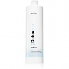 Montibello DetoxSeb Sebum Regulating Shampoo sampon pentru normalizare pentru scalp iritat cu tendinta de ingrasare 1000 ml