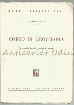 Corso Di Geografia - Corrado Grassi - La Geografia Linguistica foto