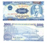 Vietnam 5 000 5000 Dong 1991 P-108 UNC