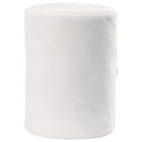 vidaXL Rolă de material de craft - Alb Material textil nețesut Mare