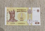 Bancnota 1 leu 1995 Moldova
