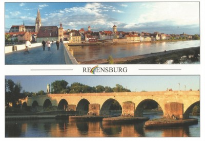 *BRD, poduri (5), Regensburg, c.p.i., necirculata foto