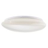 Plafoniera LED Dreamer 05-907, 36W, 2500lm, lumina neutra, alb cu efect de sclipire, moderna