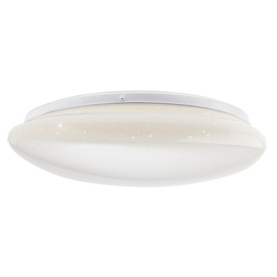 Plafoniera LED Dreamer 05-907, 36W, 2500lm, lumina neutra, alb cu efect de sclipire, moderna foto