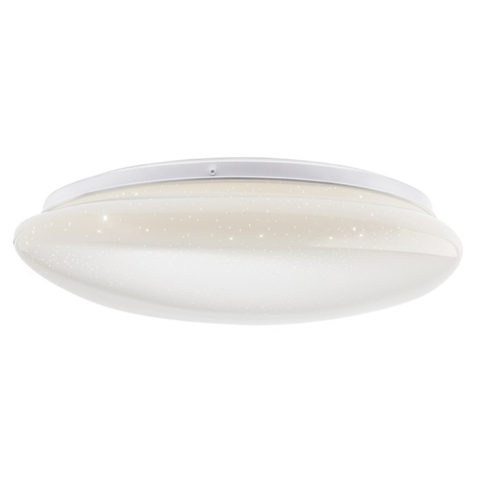 Plafoniera LED Dreamer 05-907, 36W, 2500lm, lumina neutra, alb cu efect de sclipire, moderna