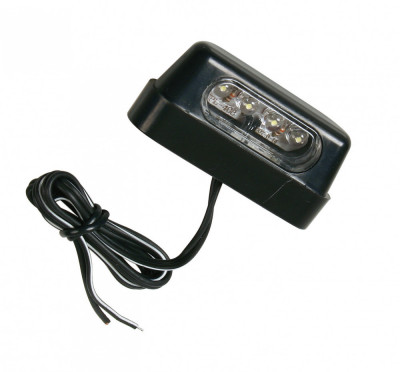 Lampa iluminat numar inmatriculare cu 4 LED 12V - Alb Garage AutoRide foto