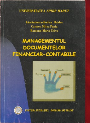 &amp;quot;Managementul documentelor financiar - contabile&amp;quot; foto