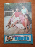 revista flacara rebus 1 noiembrie 1983