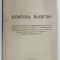 CONTROL BUGETAR de CORNELIU DOBROTA , 1939