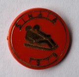 Sinaia 1979 - Saniuta - insigna sport de iarna sanie - bob