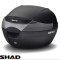 Cutie portbagaj (topcase) Shad model SH33 culoare: negru (volum: 33 litri) &ndash; include placa de montaj