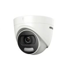 Camera supraveghere Dome Hikvision TurboHD 5.0 ColorVu DS-2CE72HFT-F, 5 MP, lumina alba 20 m, 2.8 mm