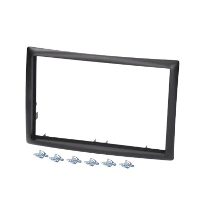 Rama adaptoare pentru radio dvd navigatie mp3 player 2din compatibila cu Renault Megane II 2002 -2009 culoare negru foto