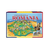 Joc societate Descoperim Romania, 4-6 jucatori, ATU-082377, Oem