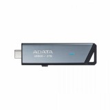 Memorie USB ADATA UE800 metalic, 2TB, USB Type-C, R/W up to 1000MB/s, argintiu, A-data