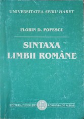SINTAXA LIMBII ROMANE-FLORIN D. POPESCU-248522