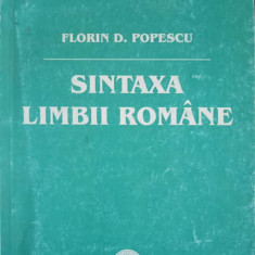 SINTAXA LIMBII ROMANE-FLORIN D. POPESCU