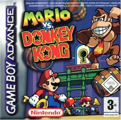 Joc retro Nintendo GAME BOY ADVANCE MARIO vs DONKEY KONG foto