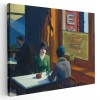Tablou pictura Chop Suey de Edward Hopper 1555 Tablou canvas pe panza CU RAMA 40x60 cm