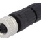 Conector M8 Mamă 4 PIN Drept Pe Cablu Mufă E 4A Filet M8