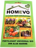 Fertilizant BIO Universal Homevo, 7.5g, Alge Marine, Foliar/Radicular, Floricultura
