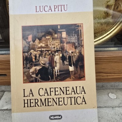 La cafeneaua Hermeneutica , Luca Pitu , 1998 foto