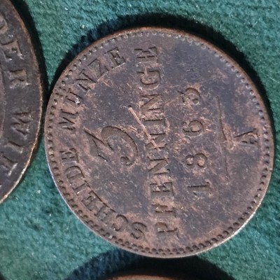 Lot 4 monede foto