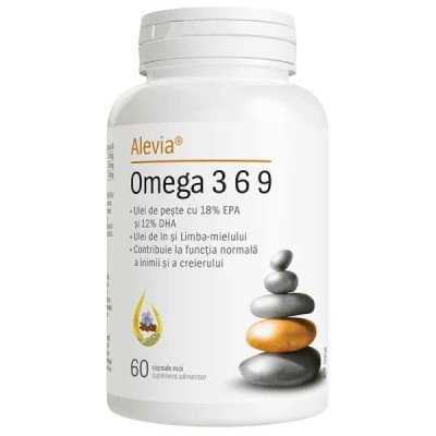 Omega 3 6 9 60 capsule Alevia foto