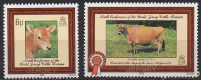 Jersey 1979, Fauna, serie neuzata, MNH foto