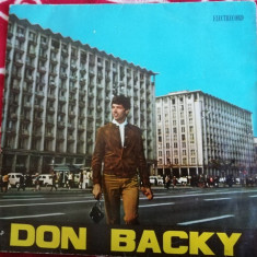 Disc Vinil 10# ‎– Don Backy -- Electrecord - EDD-1149