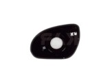 Geam oglinda Hyundai I30 (Fd), 03.2007-03.2012 (exceptie modelele fabricate in Cehia), partea Stanga, culoare sticla crom, sticla asferica,
