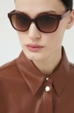 Armani Exchange ochelari de soare femei, culoarea maro