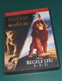 Regele Leu Colectie 4 DVD Dublate Romana Disney (Lion King 1, 1&frac12;, 2, 2019) Filme Animatie