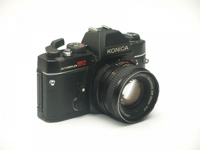 Konica Autoreflex TC + Obiectiv Konica Hexanon 50mm F1.7