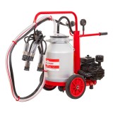 Aparat de muls vaci, pompă uscată, 1 bidon aluminiu de 25 litri, eco
