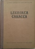 Legiuirea Caragea - Editie Critica - Carte Drept