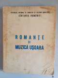 ROMANTE SI MUZICA USOARA - CULEGERE , 1977