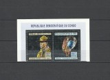 DR CONGO 2004 GEOLOGIE ROCI MINERALE GOLD FOIL