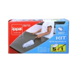 Pamatuf antistatic Ippa pentru curatarea prafului, Maner si 5 rezerve antistatice, 35 cm, maner pliabil