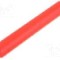 Tub termocontractant, 2.4mm, 1m, rosu, RADPOL - WRJCC2400120010030D1