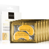 Cumpara ieftin Gabriella Salvete Eye Mask Collagen Gold Masca pentru ochi pentru reducerea cearcanelor cu colagen 5x2 buc