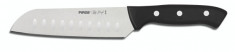 Cutit santoku 18cm seria PROFI MN0199180 maner negru PIRGE foto