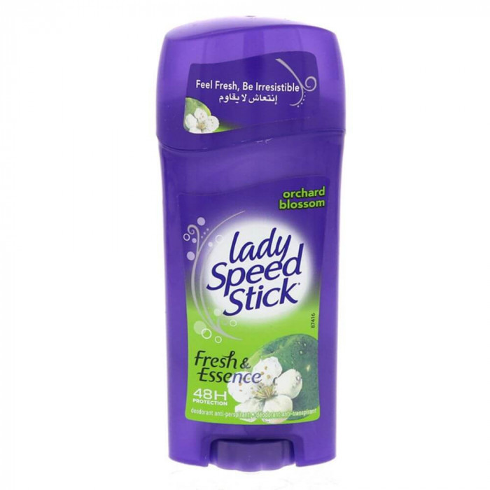 Deodorant Solid LADY SPEED STICK Orchard Blossom, 45 g, Deodorante Gel Stick, Lady Speed Stick Deodorant Gel pentru Femei, Deodorant Gel Solid Lady Sp
