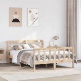 Cumpara ieftin Cadru de pat fără saltea, 160x200 cm, lemn masiv pin