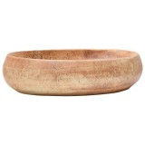 Cumpara ieftin Lavoar de blat, maro, 59x40x15 cm, ceramica, oval