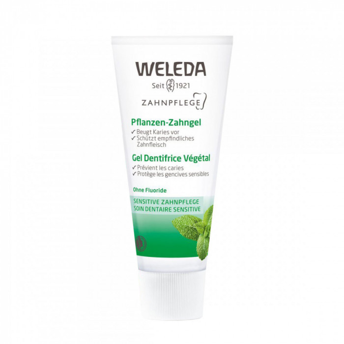 Pasta de Dinti, Weleda, Vegetal, Extracte Botanice pentru Reducerea Inflamatiei Gingiilor, 75ml