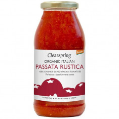 Sos de Rosii Passata Rustica Eco Demeter 510gr Clearspring