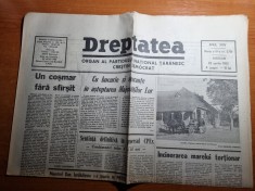 dreptatea 22 aprilie 1992-art.vizita regelui mihai in romania,art .ion alexandru